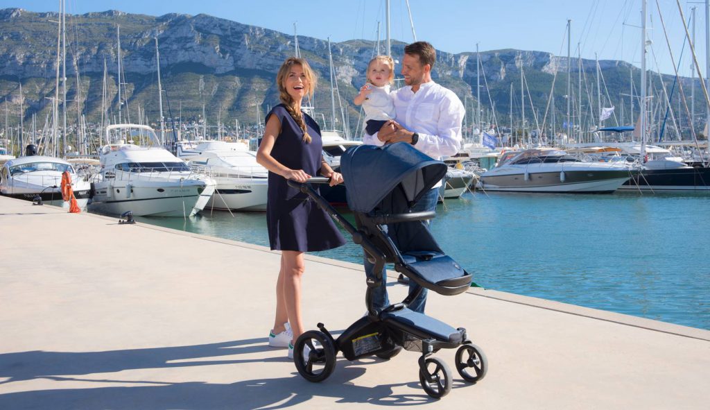 Lekki wózek spacerowy